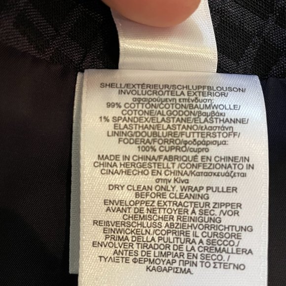 Brooks Brothers Knee Length Pencil Skirt - Black/Gray Sz. 14 - Picture 9 of 9